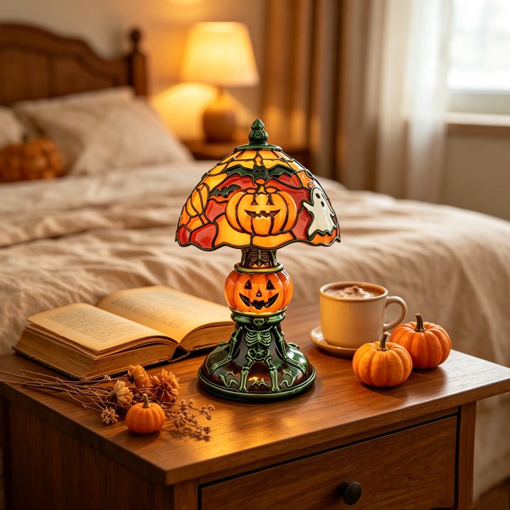 🎃Glowing Resin Pumpkin Night Light