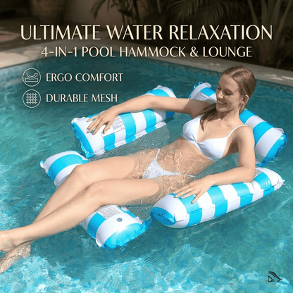 The Azure Float: 4-in-1 Ultra-Lounge System