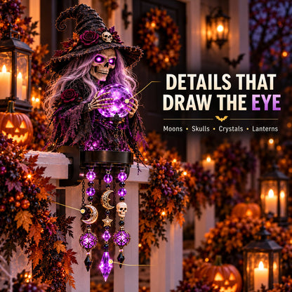 ⏰ LAST DAY 49% OFF - 🎃 Halloween Character Glow Cascade Railing Lights