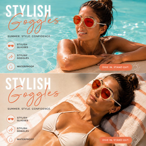Water-Gloss Shade Wavy Lenses