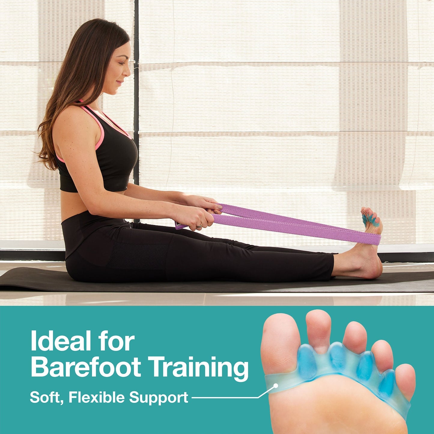 Gel Spacers for Correct Toe Alignment
