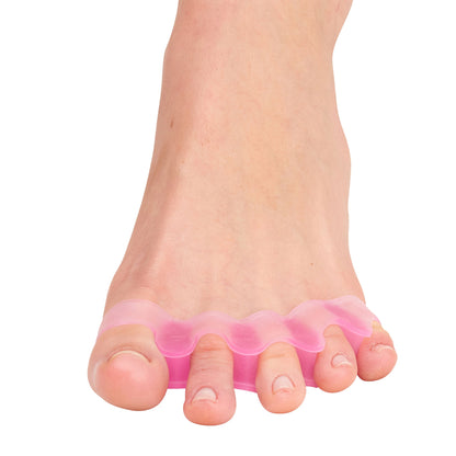 Gel Spacers for Correct Toe Alignment