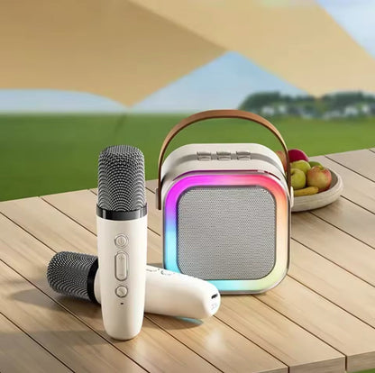 🎤Karaoke Speaker Set with 2 Wireless Microphones