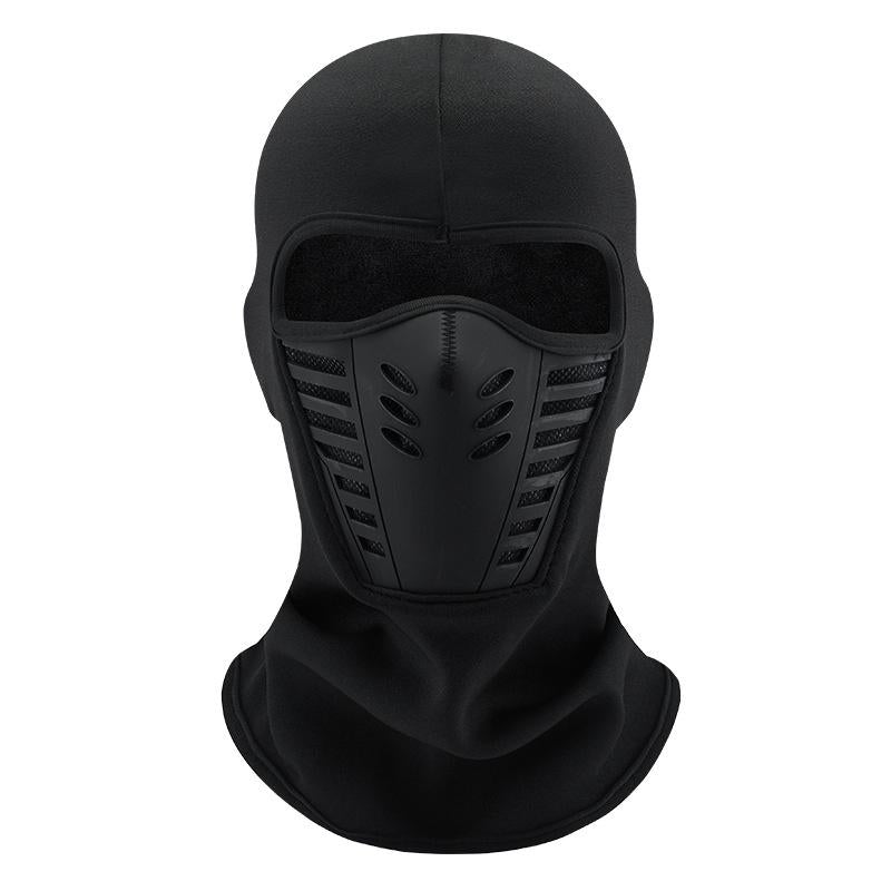 🎗️🌸Unisex Fleece Full Face Balaclava Ski Mask - Windproof, Anti-Haze, Soft Sports & Outdoor Hat