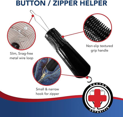 ✨Button Assist & Zipper Pull Device