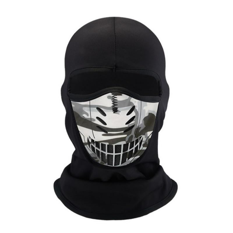 🎗️🌸Unisex Fleece Full Face Balaclava Ski Mask - Windproof, Anti-Haze, Soft Sports & Outdoor Hat