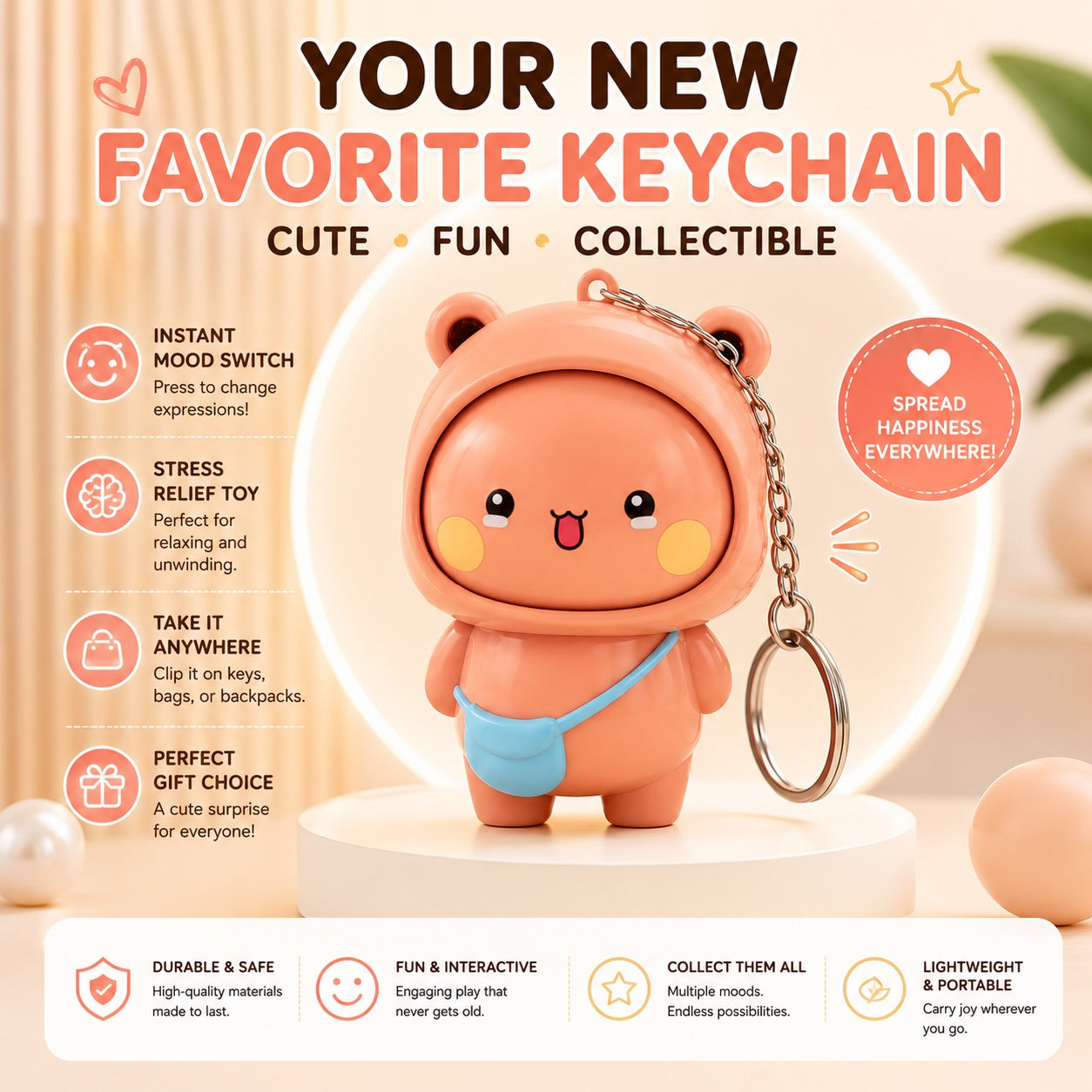 🐼 Meet The Cutest Mood-Switching Companion|3 Expressions • Endless Fun • Instant Happiness