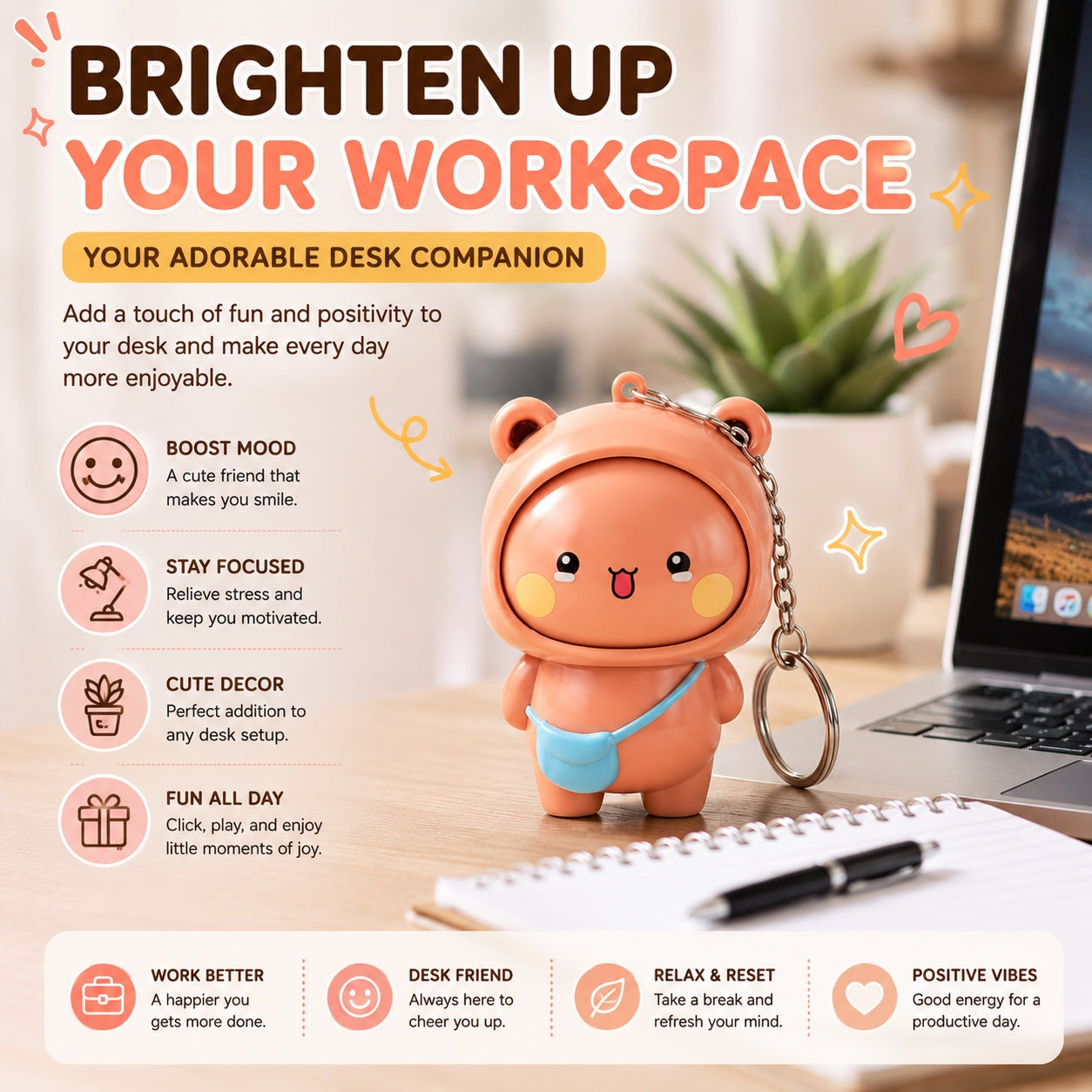 🐼 Meet The Cutest Mood-Switching Companion|3 Expressions • Endless Fun • Instant Happiness