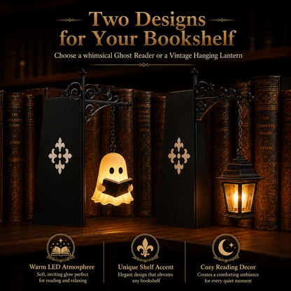✨Cozy floating ghost decor for any bookshelf