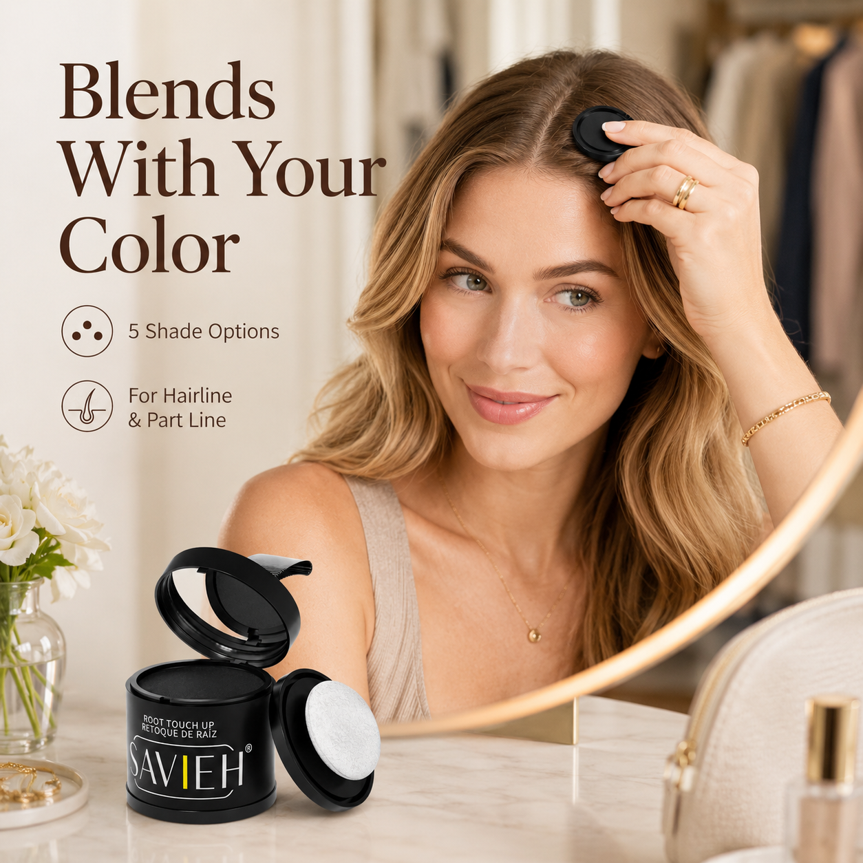 🔥 Hairline Powder ✨ Instantly Fuller Hair in Seconds! 💇‍♀️ Save Up to 50% Today!