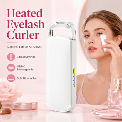 🔥 49% OFF | Heated Lash Curler – Long-Lasting Curl