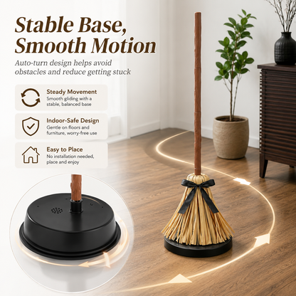 🔥Dancing Witch Broom Touch Activated Halloween Decorations🔥