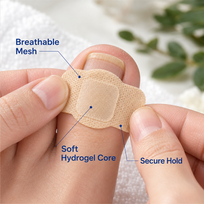 🔥Fungal Nail Patches, 21PCS Nail Repair Strips, Overnight Toenail Care