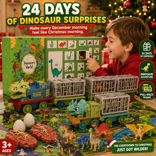 🦖24 Days of Dinosaur Surprises. One Christmas Adventure They’ll Remember