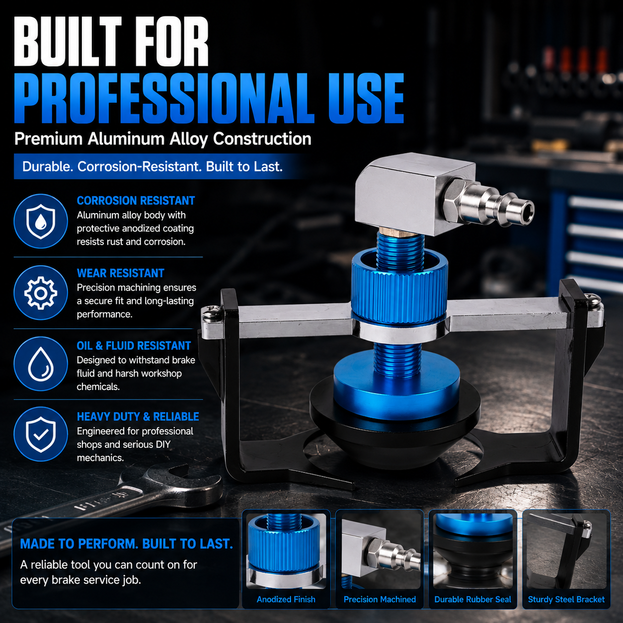 🛠️22–58mm Universal Brake Bleeder Adapter Kit with 4 Quick Couplers