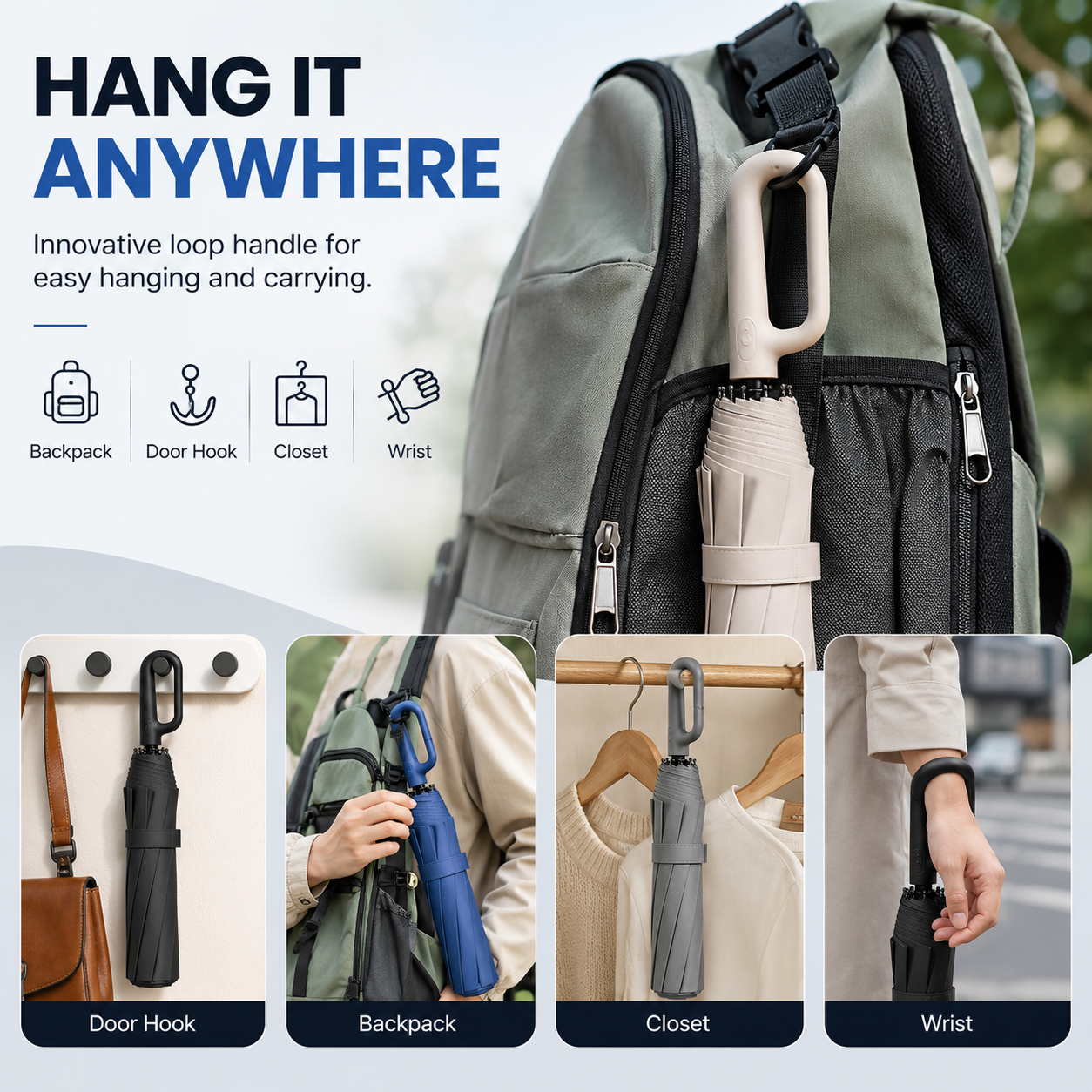 ☔Automatic Folding Umbrella