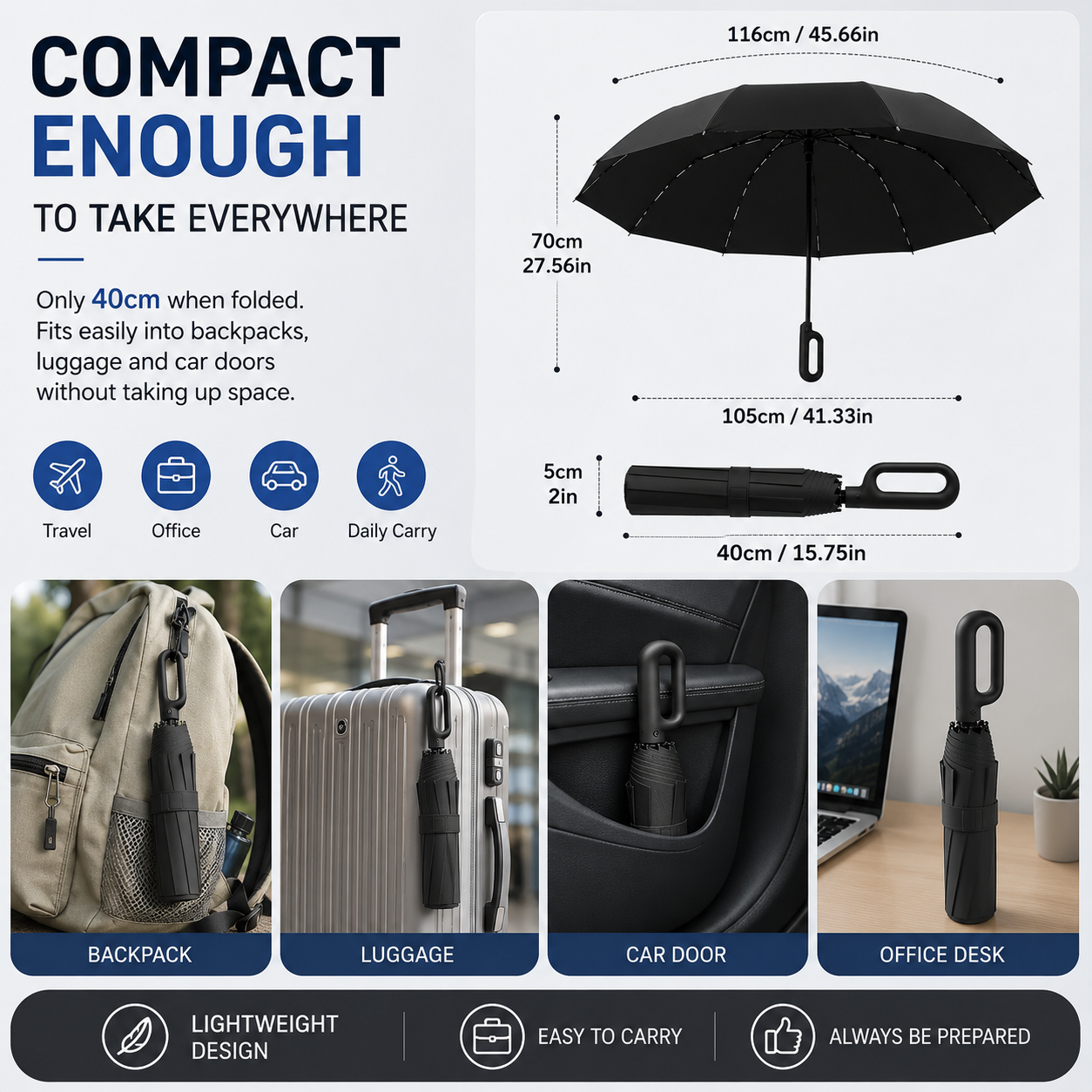 ☔Automatic Folding Umbrella