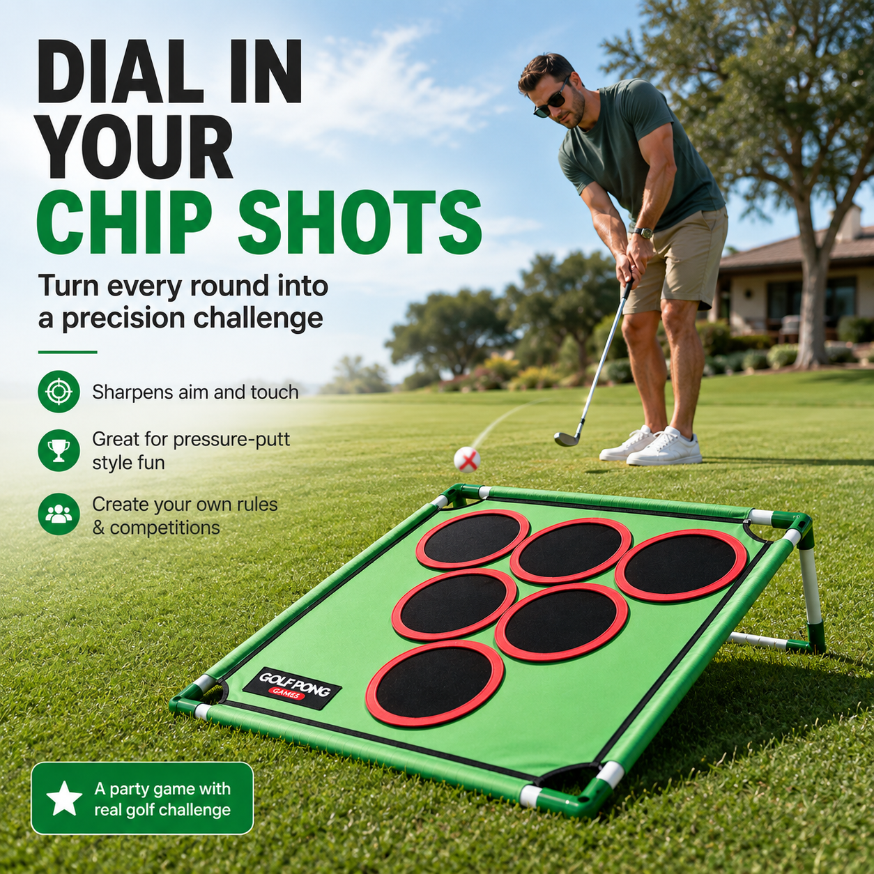 ⛳ Finally, a Party Game That Gets Everyone Off Their Phones | Golf Pong