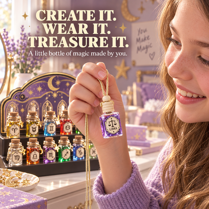 ✨ Deluxe Magic Potion-Making Kit for Kids – Light, Sound & Mist Cauldron with 12 Zodiac Potions