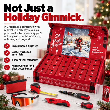 24 Days of Tools Christmas Countdown Gift Set