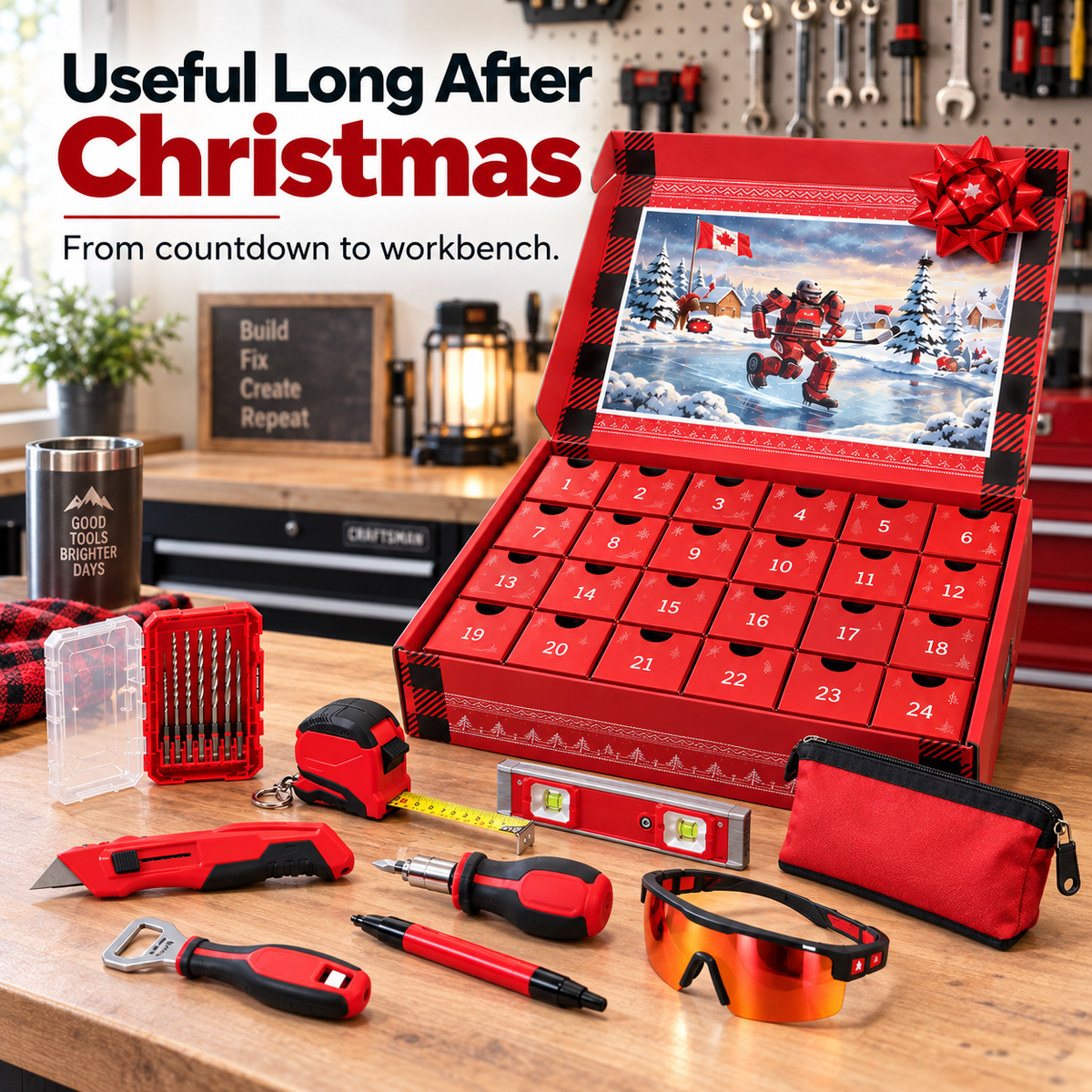 24 Days of Tools Christmas Countdown Gift Set