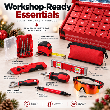 24 Days of Tools Christmas Countdown Gift Set