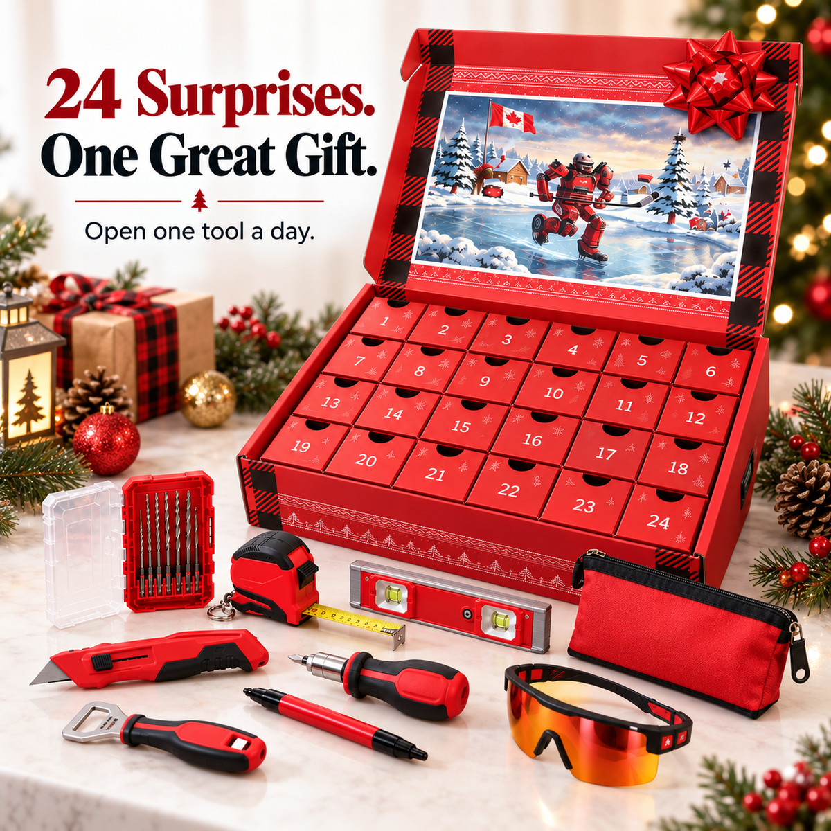 24 Days of Tools Christmas Countdown Gift Set
