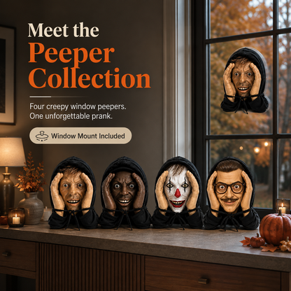 👀 Creepy Window Prank Prop
