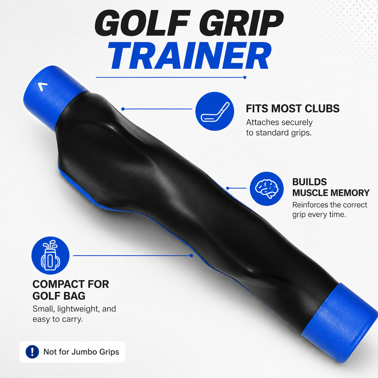⛳Golf Grip Trainer for Better Swing Control & Hand Placement