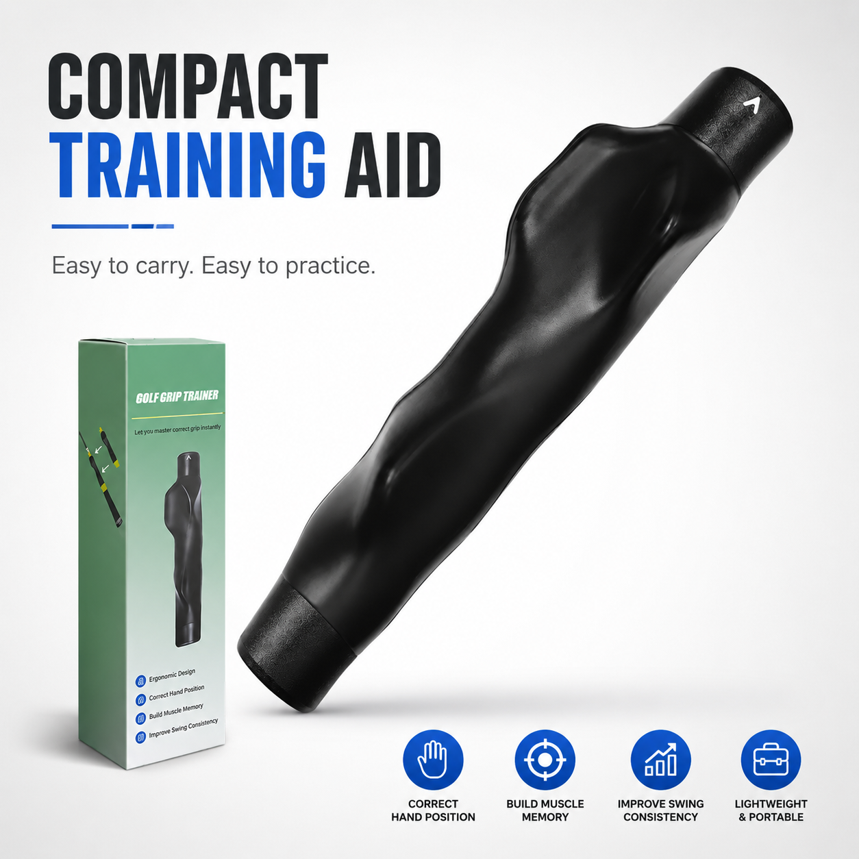 ⛳Golf Grip Trainer for Better Swing Control & Hand Placement