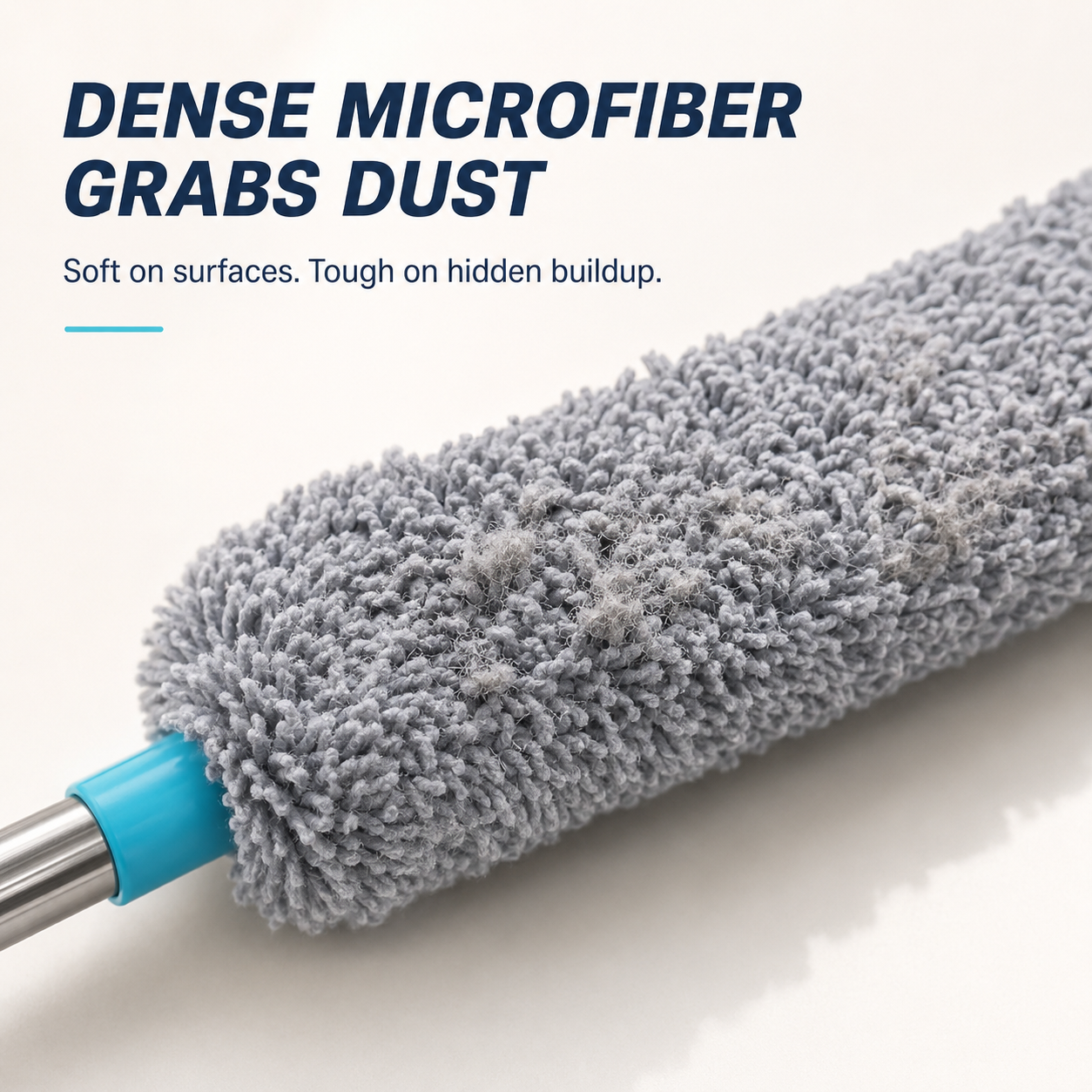 Flexible Microfiber Gap Duster | Bendable Dust Cleaner for Under Furniture, Beds, Sofas & Appliances