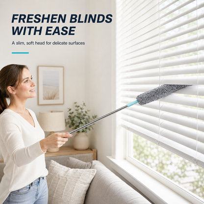 Flexible Microfiber Gap Duster | Bendable Dust Cleaner for Under Furniture, Beds, Sofas & Appliances