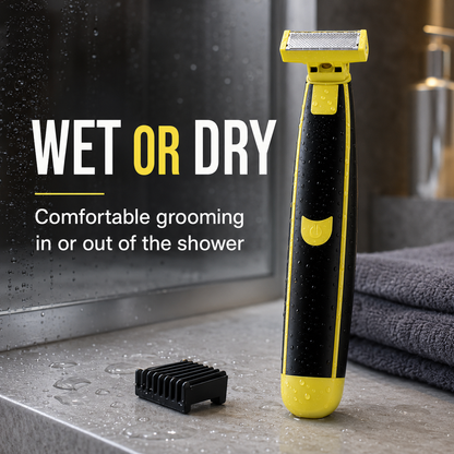 🪒 All-in-One Wet/Dry Shaver – Body Grooming Set for Him & Her ✨