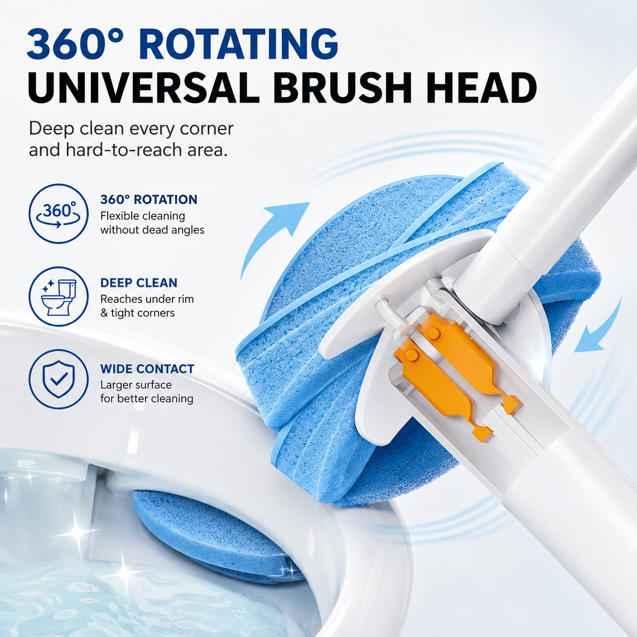 ✨Disposable Toilet Brush Kit | No-Touch Toilet Cleaner