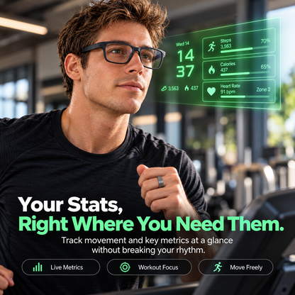 👓Even Realities G2 Smart Glasses – AI Heads-Up Display with Smart Ring Control for Everyday Life