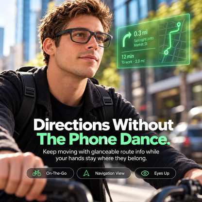 👓Even Realities G2 Smart Glasses – AI Heads-Up Display with Smart Ring Control for Everyday Life