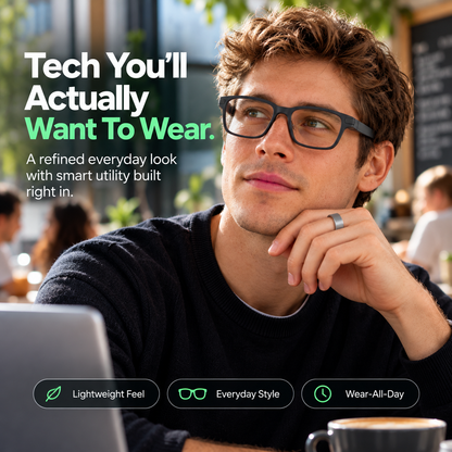 👓Even Realities G2 Smart Glasses – AI Heads-Up Display with Smart Ring Control for Everyday Life
