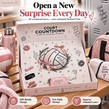 🏐24-Day Volleyball Advent Calendar – Gifts for Players & Fans
