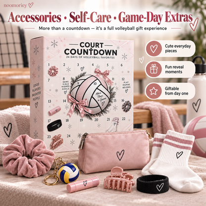 🏐24-Day Volleyball Advent Calendar – Gifts for Players & Fans