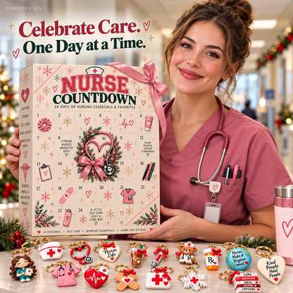🎁 Nurse Advent - 24 Days of Surprises! One Door A Day, Different Design for Every Day