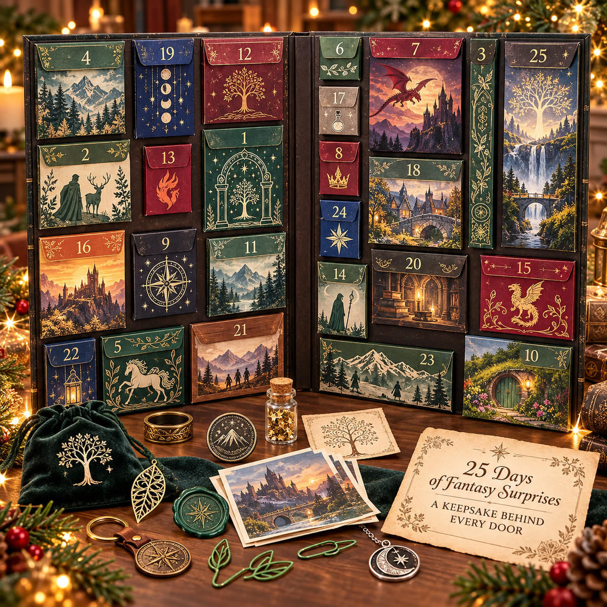 25 Days of Fantasy Treasures Advent Calendar