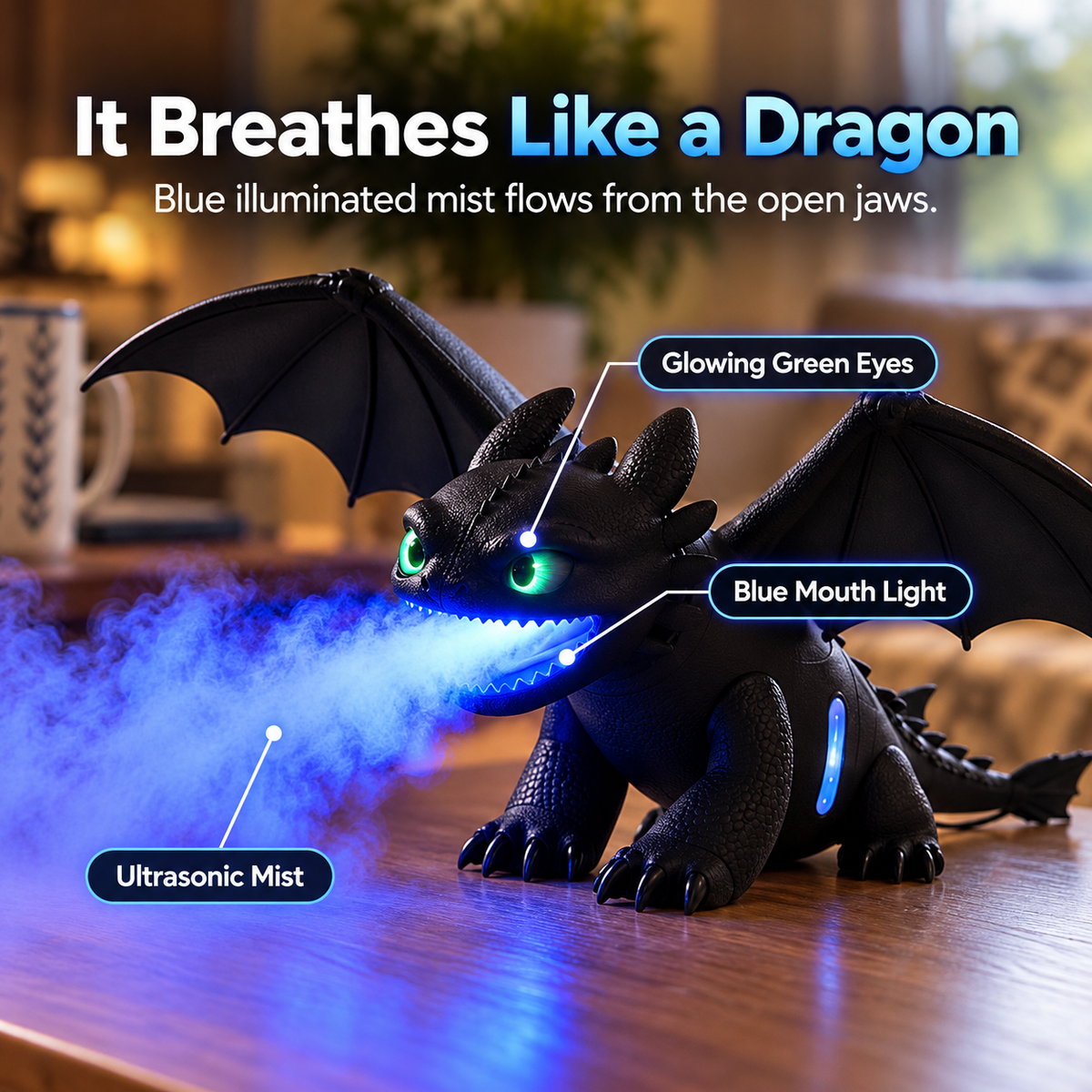 🐲HOT SALE-Toothless Dragon Humidifier
