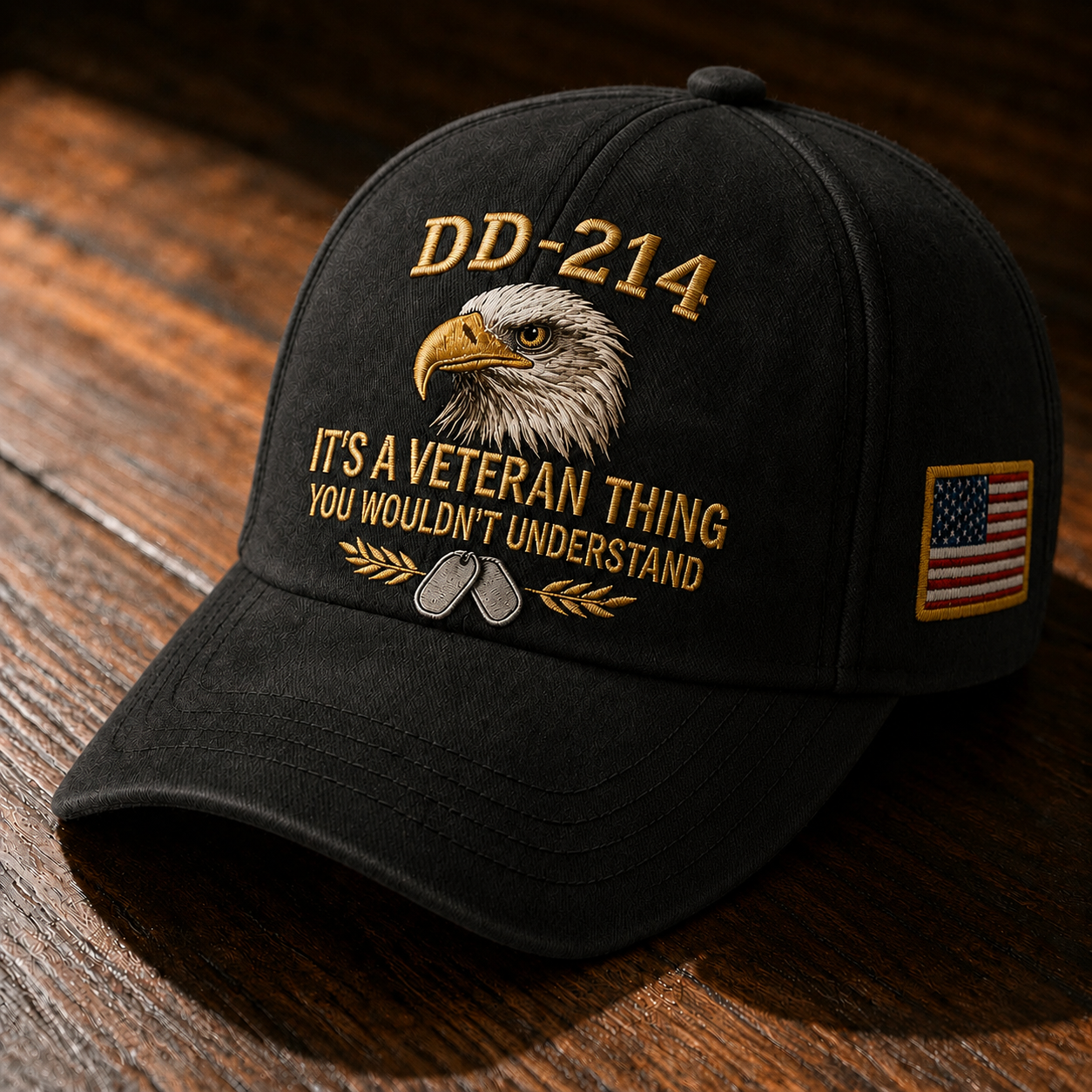 🔥Last Day 49% OFF🔥DD-214 Veteran 3D Embroidered Cap