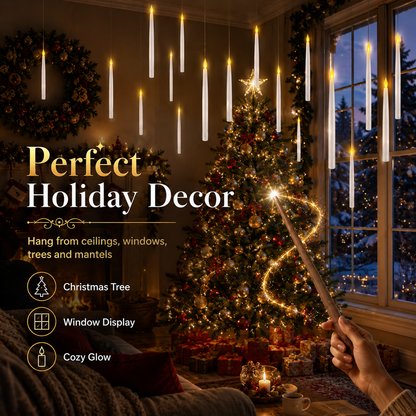 🪄50% OFF TODAY🕯️ Magic Wand Flameless Candles🎄Wave the Wand. Light the Magic.