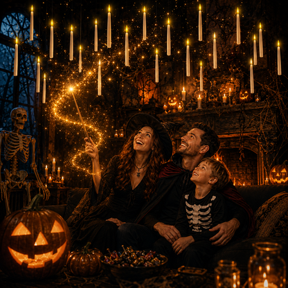 🪄50% OFF TODAY🕯️ Magic Wand Flameless Candles🎄Wave the Wand. Light the Magic.