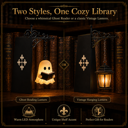 ✨Cozy floating ghost decor for any bookshelf
