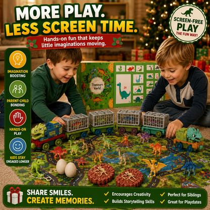 🦖24 Days of Dinosaur Surprises. One Christmas Adventure They’ll Remember