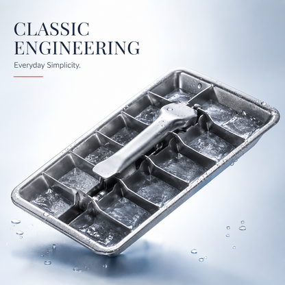 🧊Lever-Release Ice Cube Tray