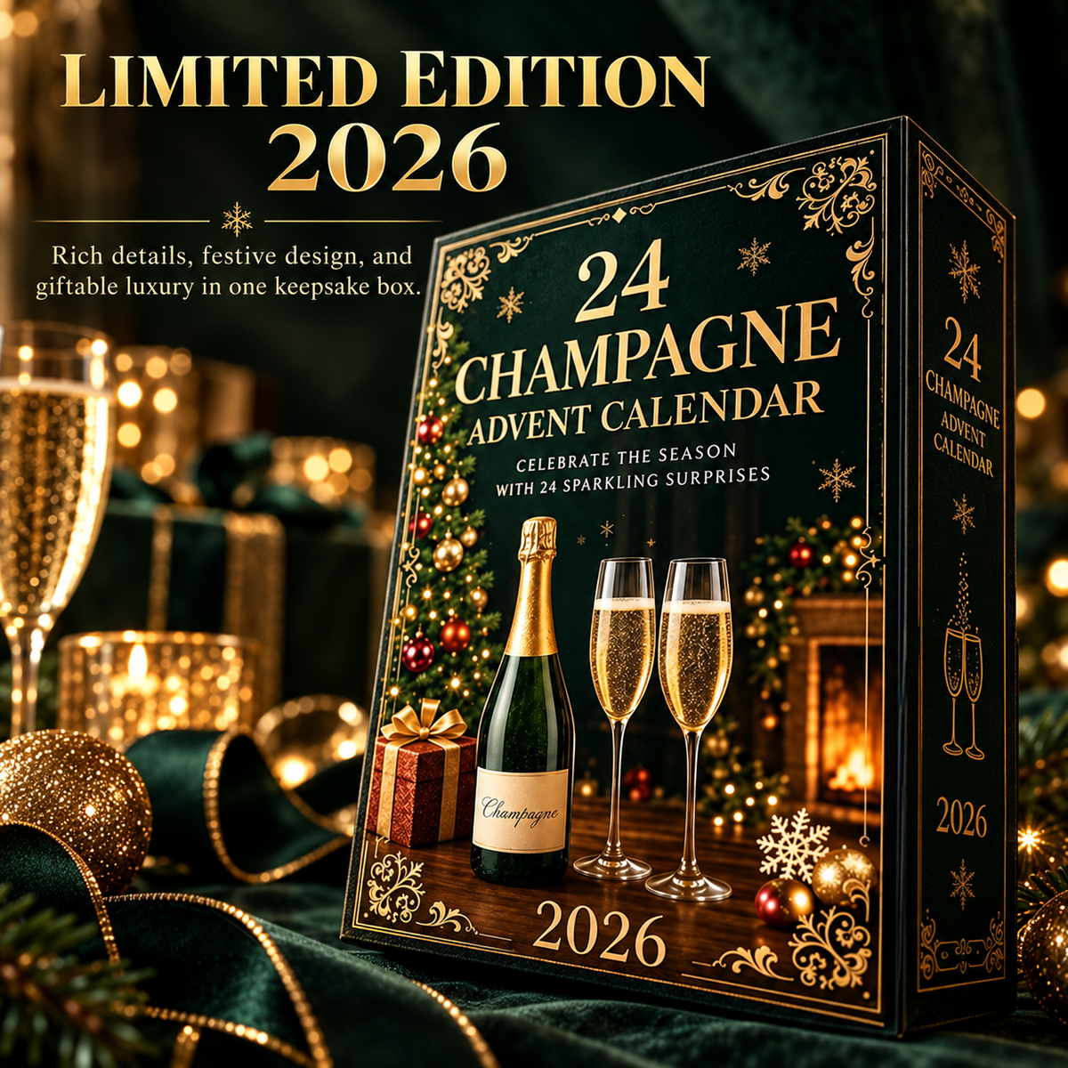 49% discount – 🥂Champagne Advent Calendar 2026🎄