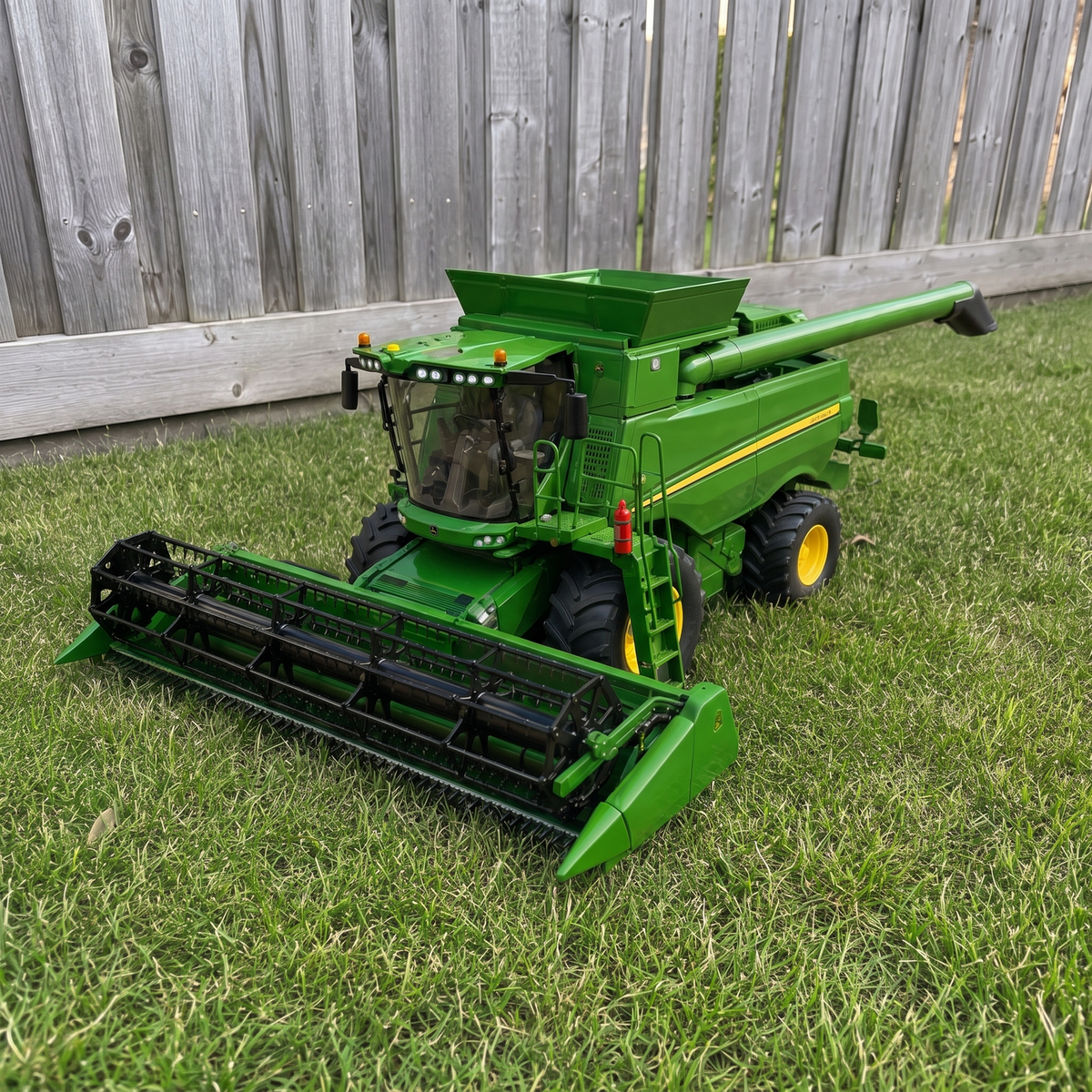 GrassWorks Harvest G80 close-up on lawn